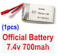 MJX X601H X601 Spare Parts-26-01 7.4v 700mah Battery(1pcs),MJX X601H X601 RC Quadcopter Drone Spare Parts Replacement Accessories
